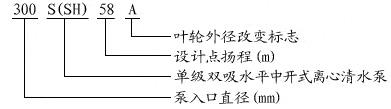 S、SH型單級雙吸泵
